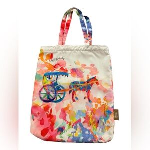 Fun HermesHorse Logo Inspired Print Souvenir Canvas Tote from the Philippines